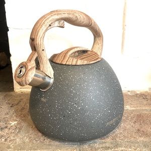 Natural Stone Finish Tea Kettle